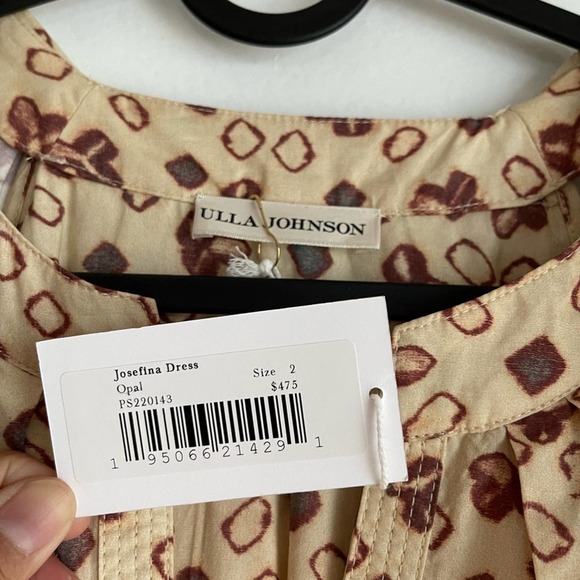 NWT Ulla Johnson Josefina Midi Dress Size 2 - Picture 6 of 8